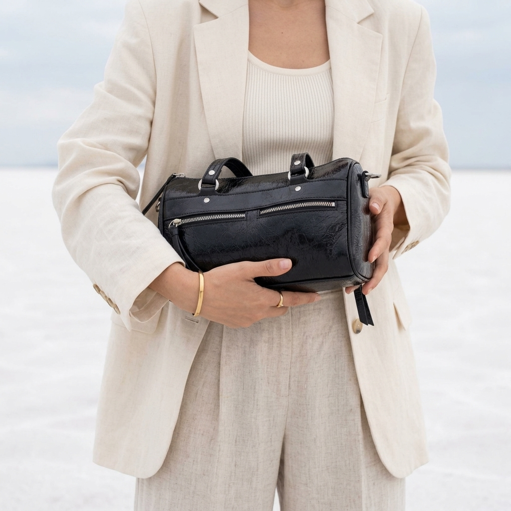 Linea Mini Handbag in Pure Leather