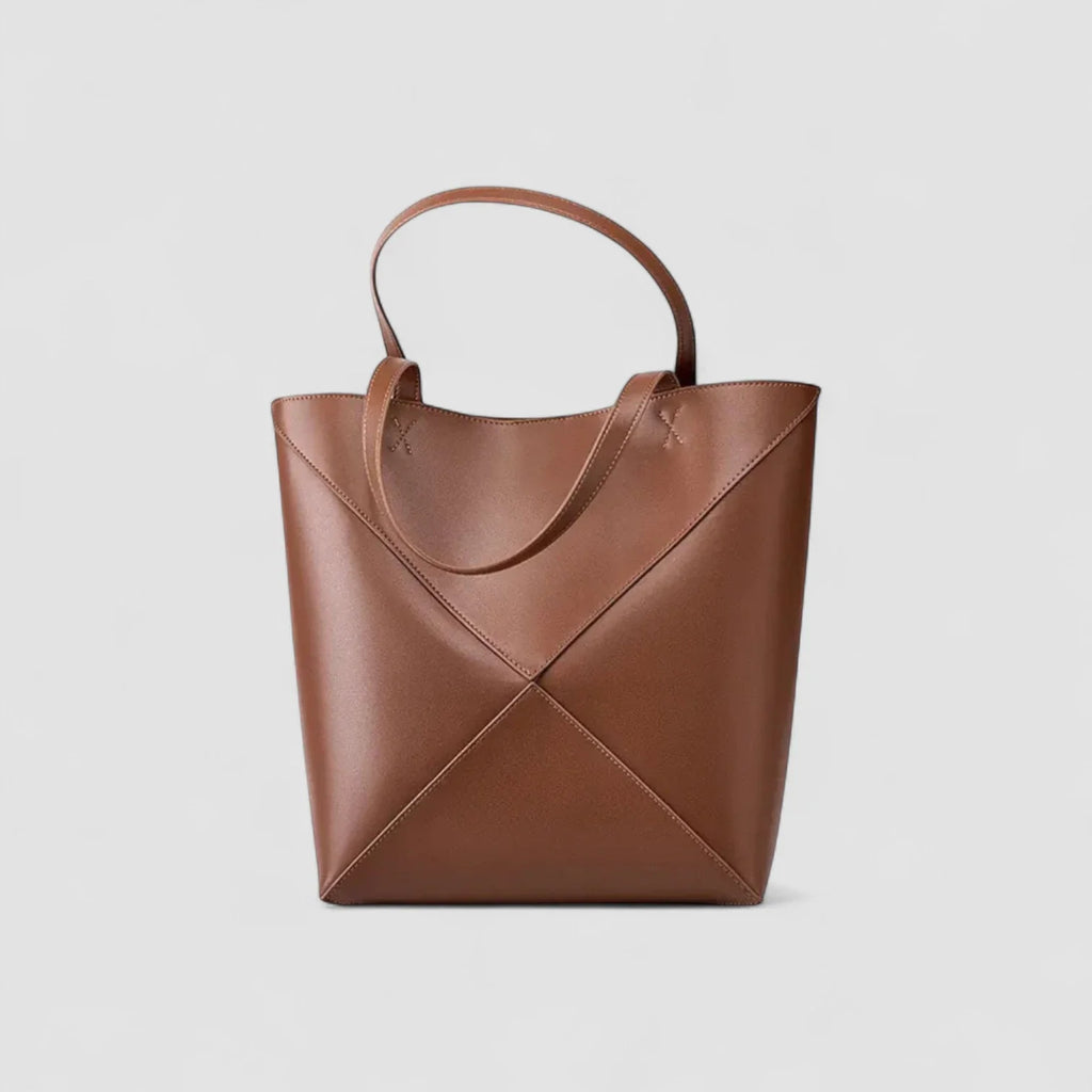 The EDA Tote Bag in Pure Leather