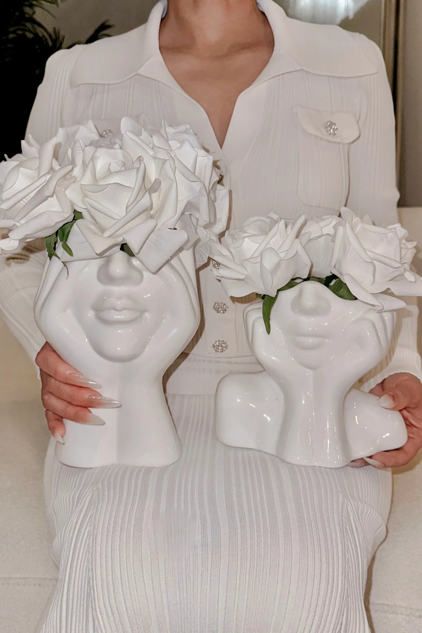 “Her” & Angelica Ceramic Vase