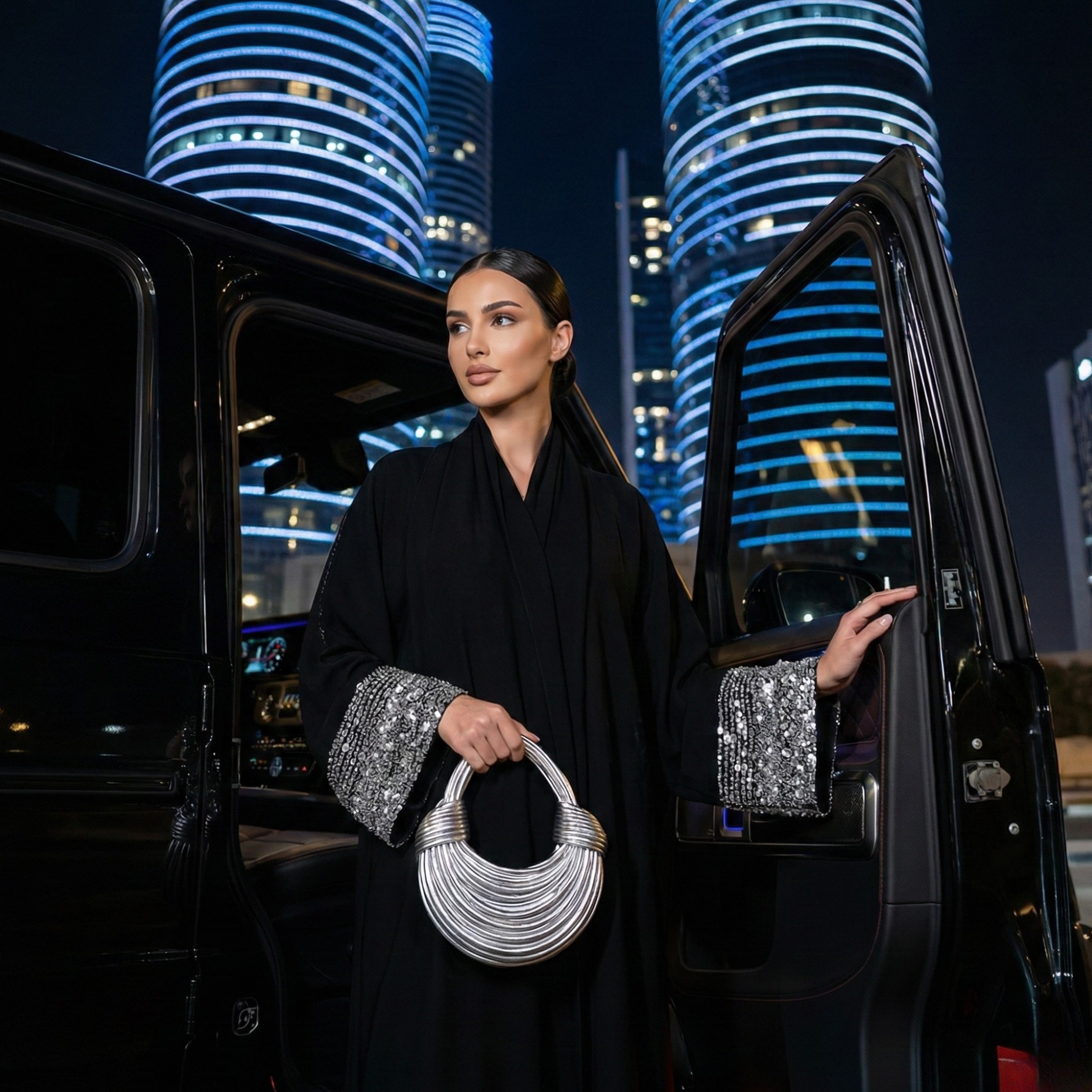 Iris Handbag in Pure Leather