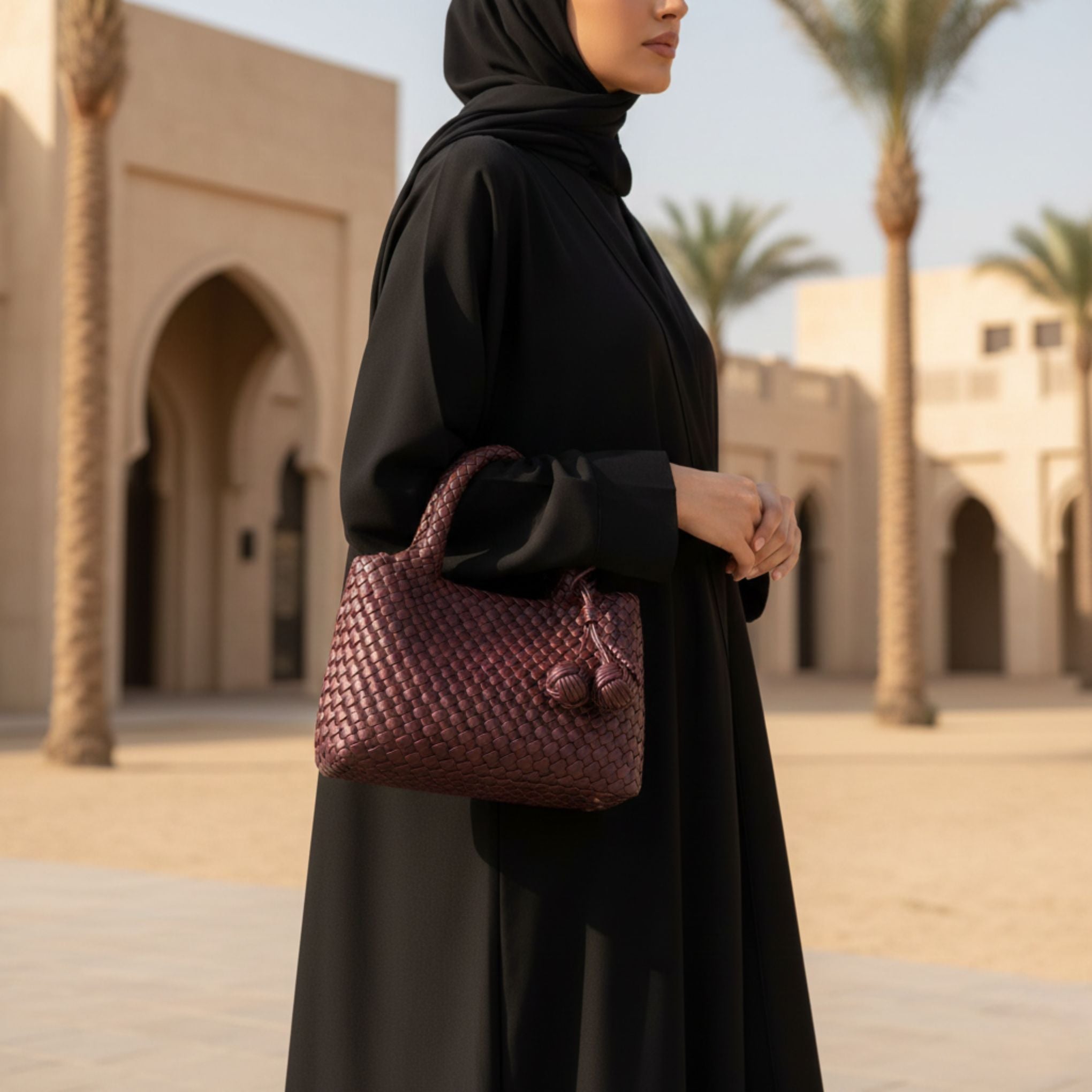 The Lysandra Weave in Vegan Leather