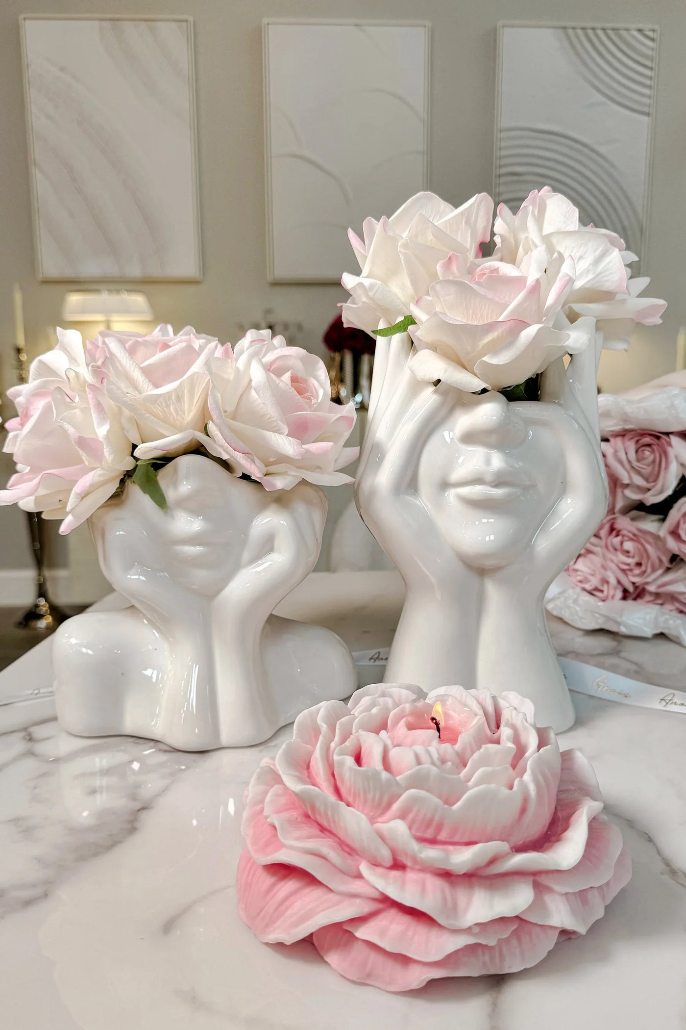 “Her” & Angelica Ceramic Vase