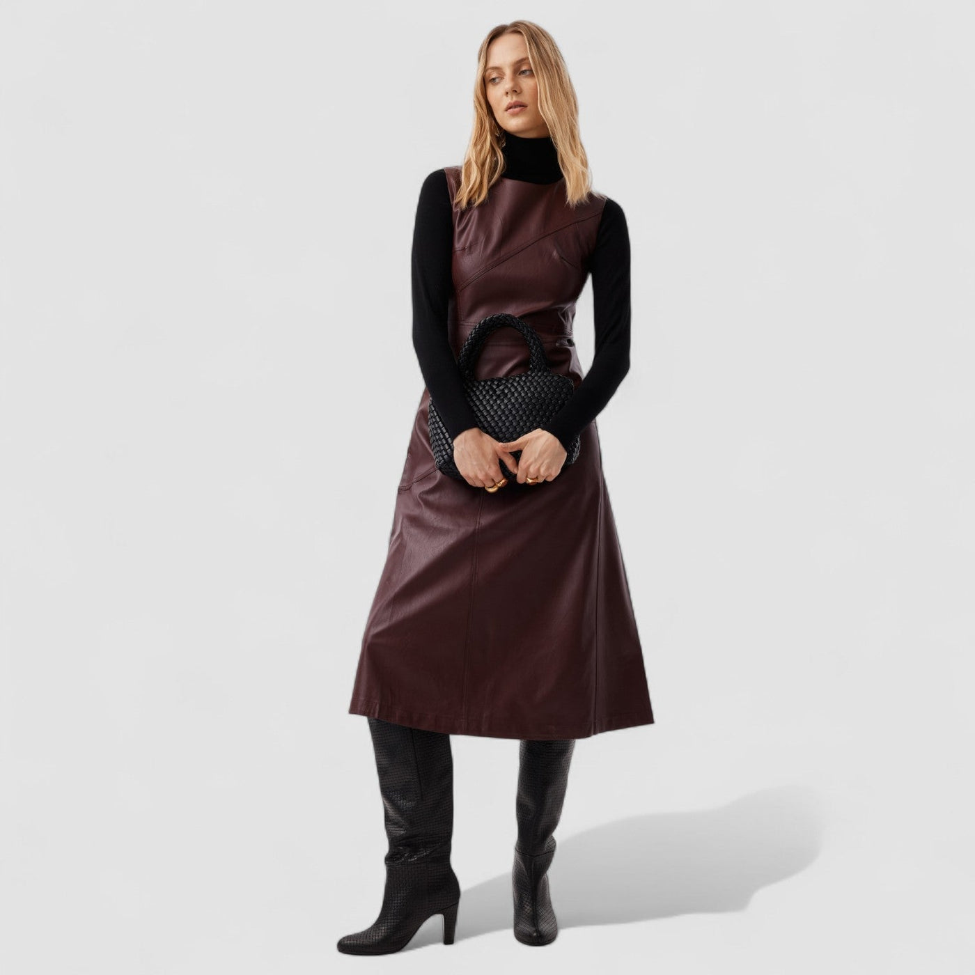 The Lysandra Weave in Vegan Leather