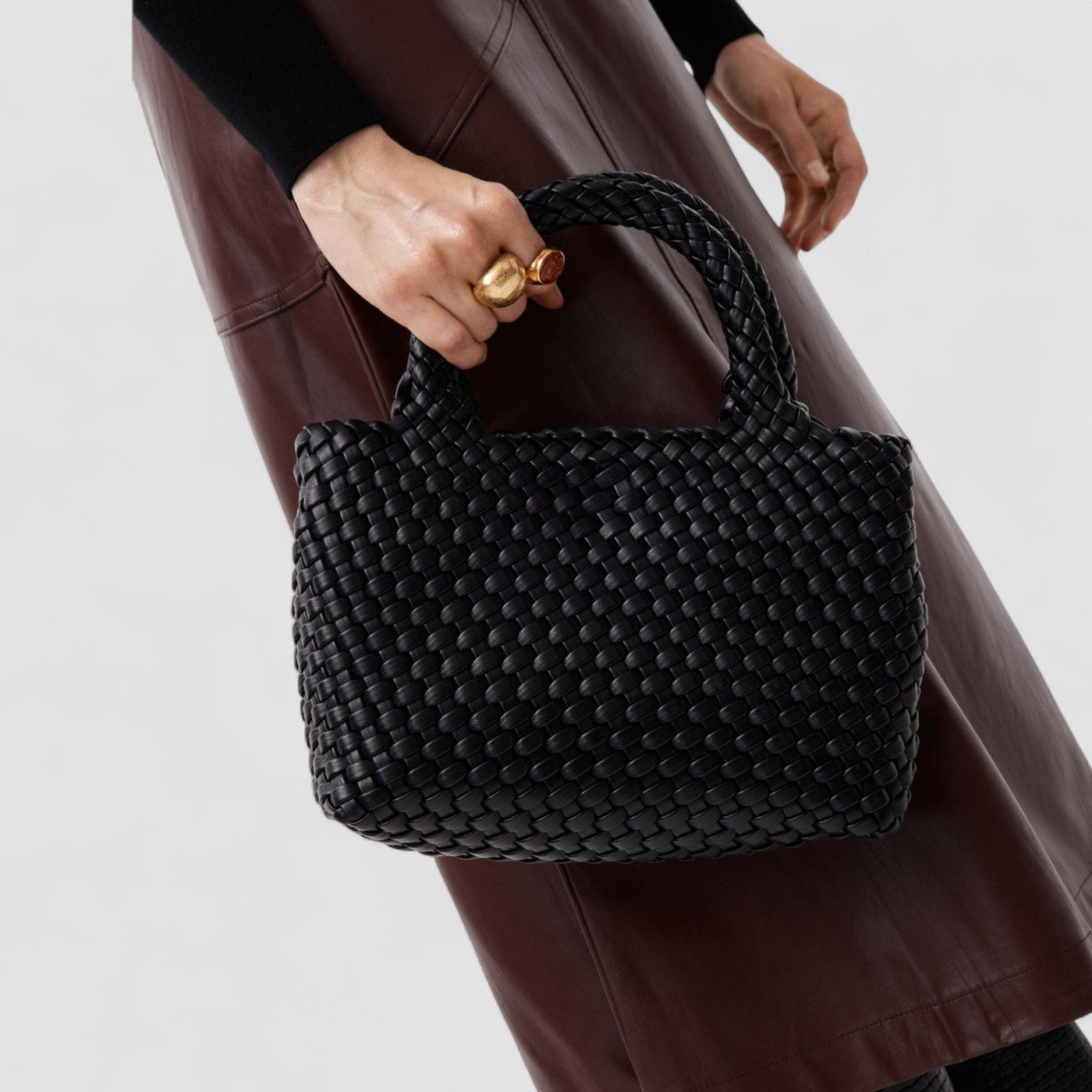 The Lysandra Weave in Vegan Leather