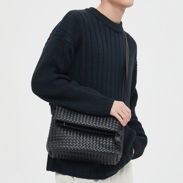 Ravello Foldover Weave Crossbody