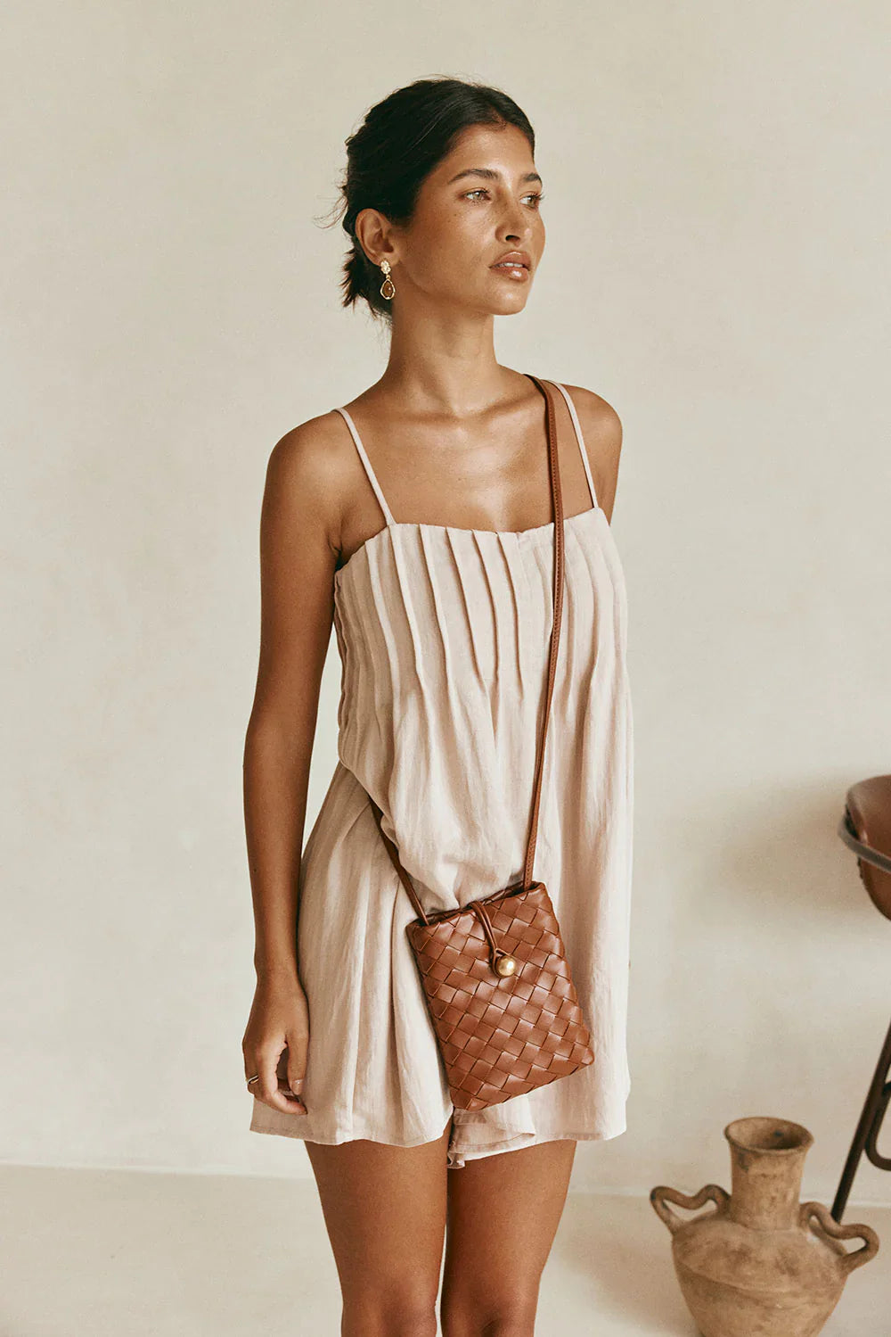 Aurum Mini Vegan Leather Bag