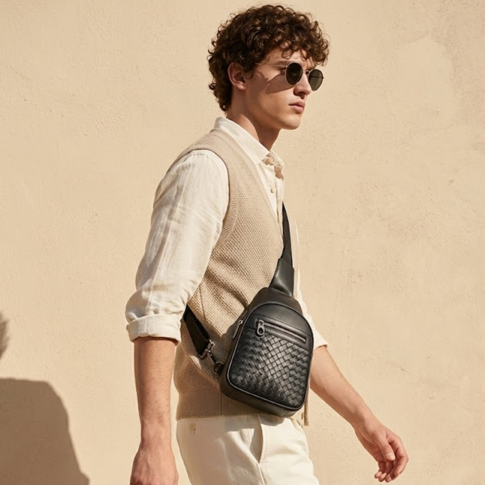 Woven Voyager Pure Leather