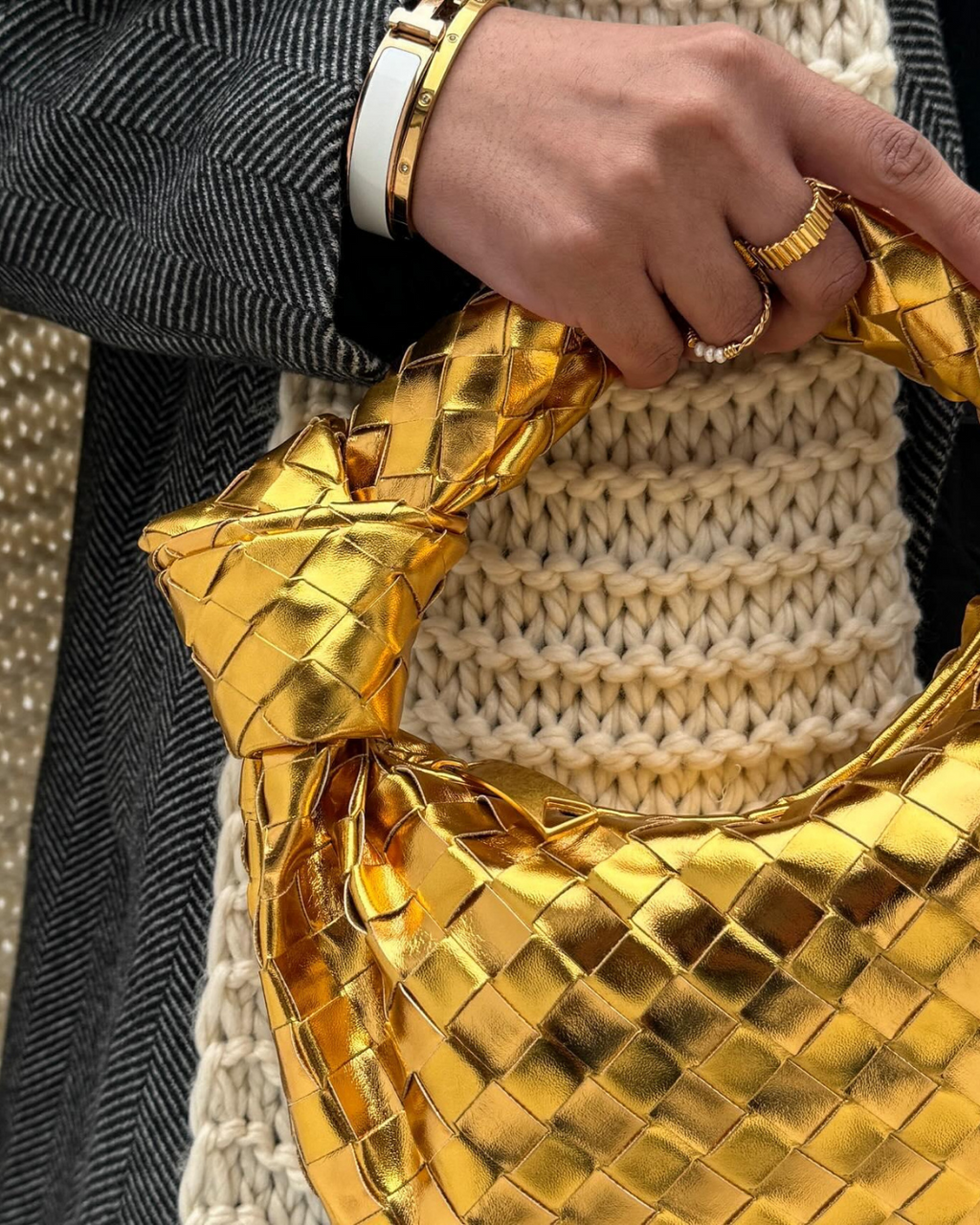 Mini Jasper Bag in Pure Leather