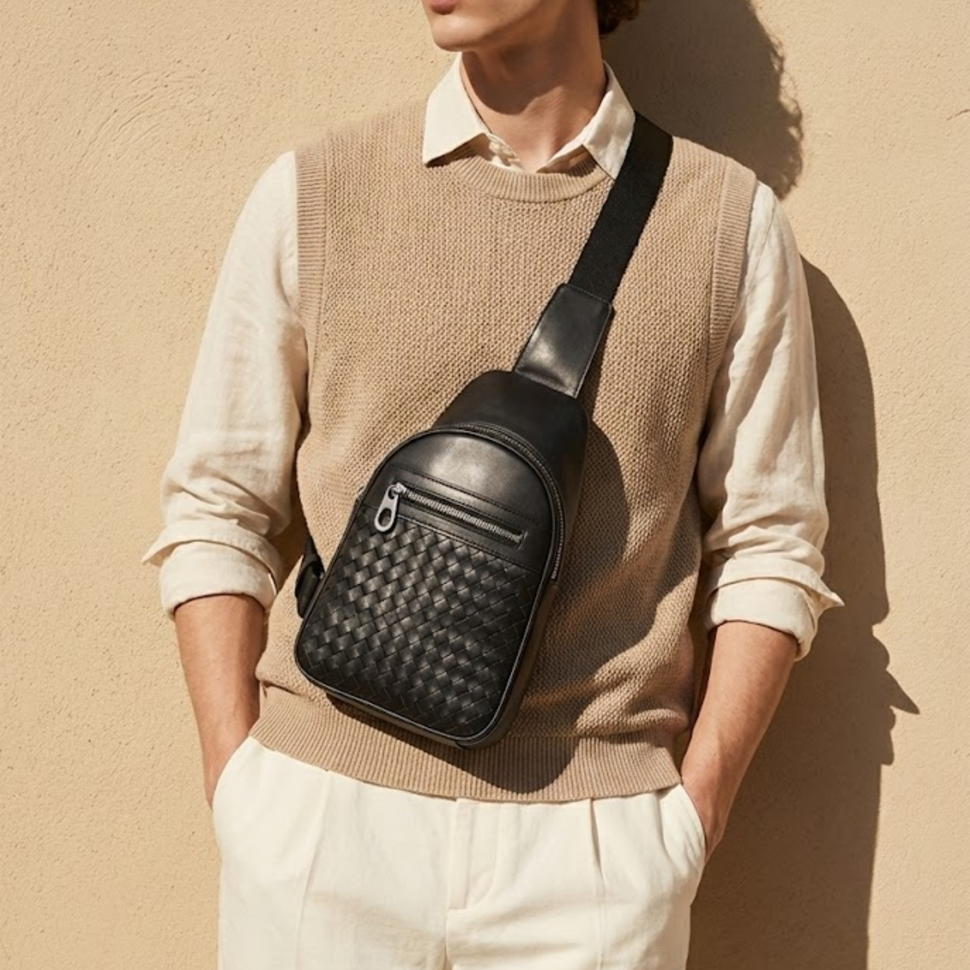 Woven Voyager Pure Leather