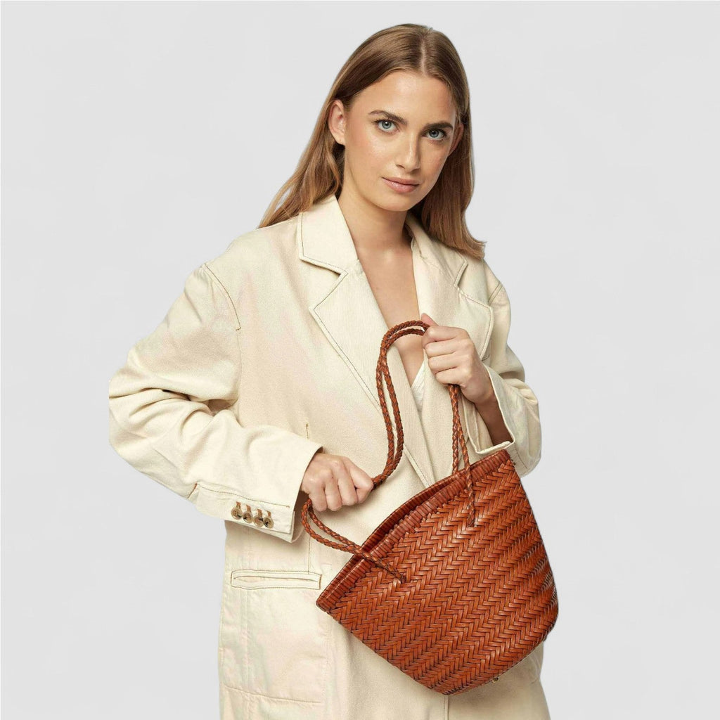 The Aranya Basket in Pure Leather