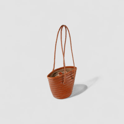 The Aranya Basket in Pure Leather