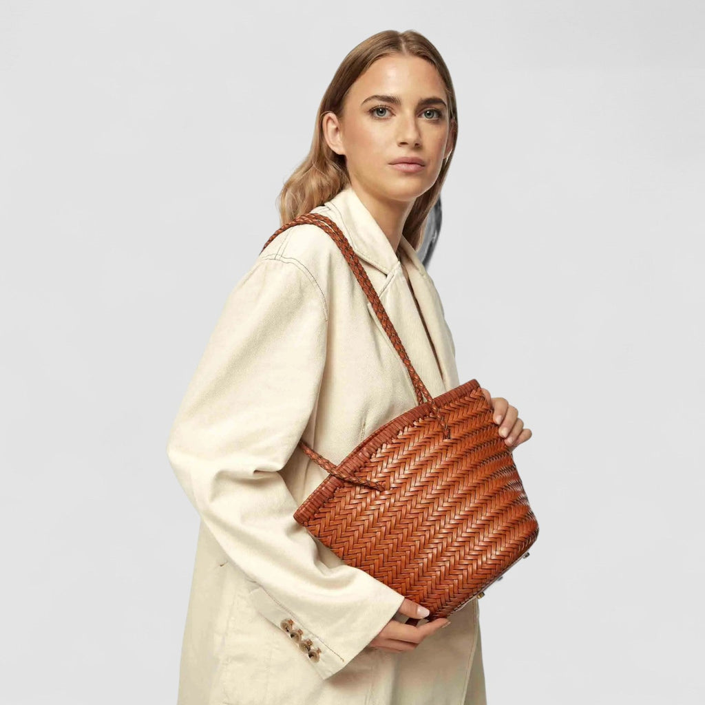 The Aranya Basket in Pure Leather