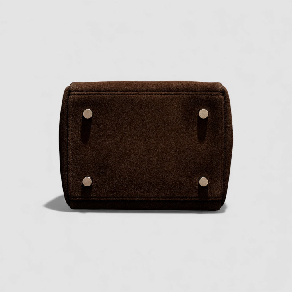 Luna Umber Leather Handbag