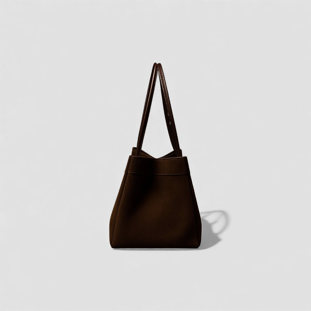 Luna Umber Leather Handbag