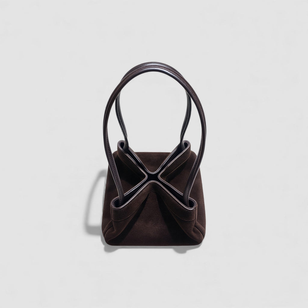 Luna Umber Leather Handbag