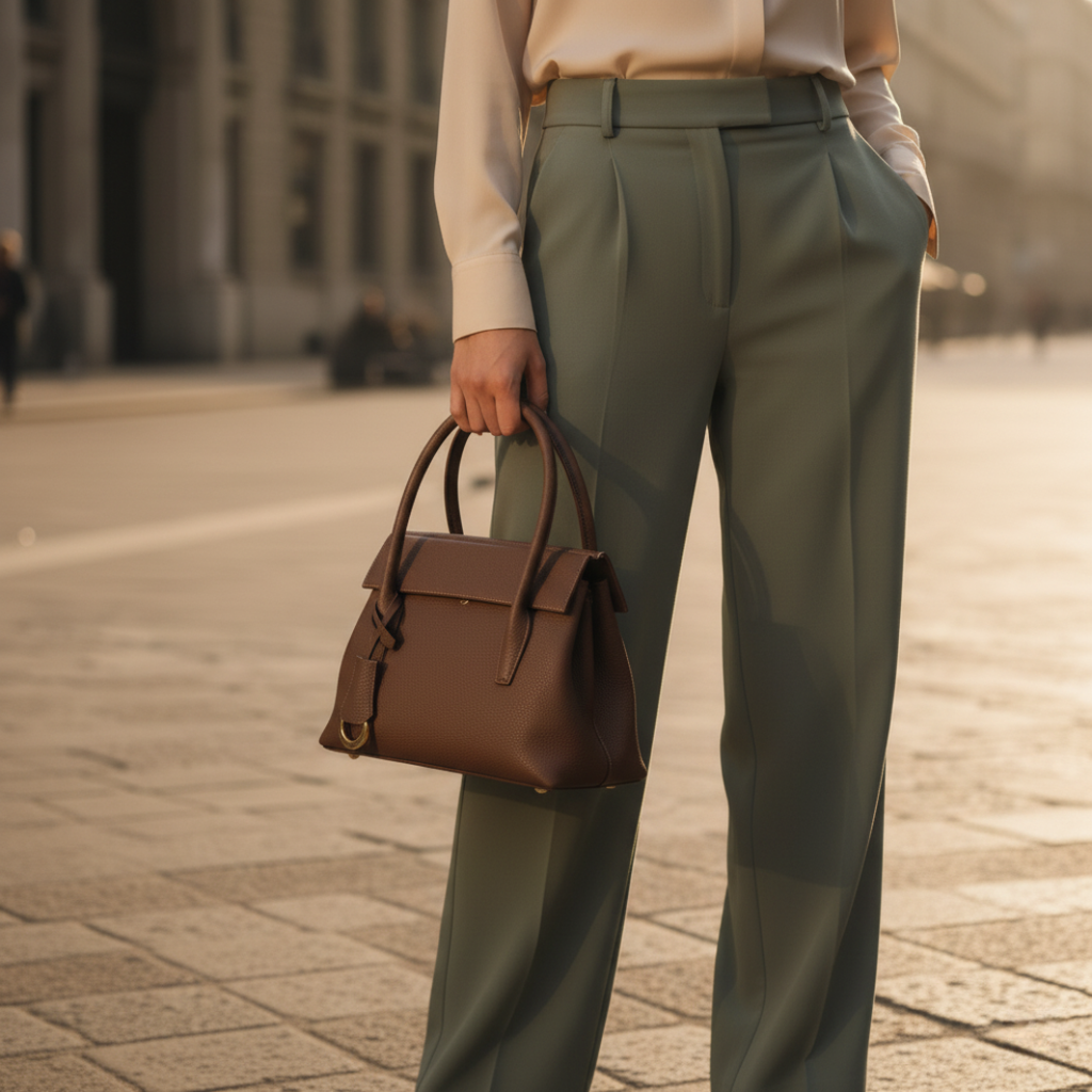 Elysian Espresso Leather Handbag