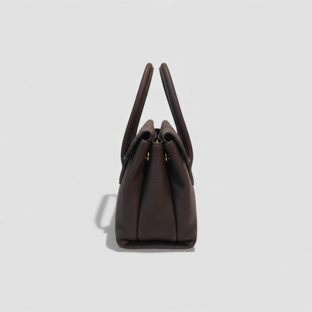 Elysian Espresso Leather Handbag