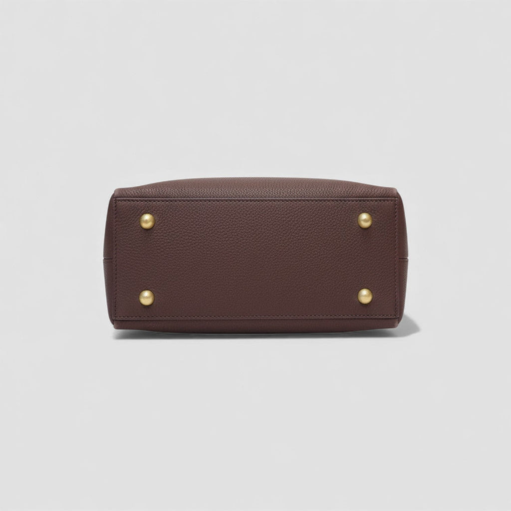 Elysian Espresso Leather Handbag