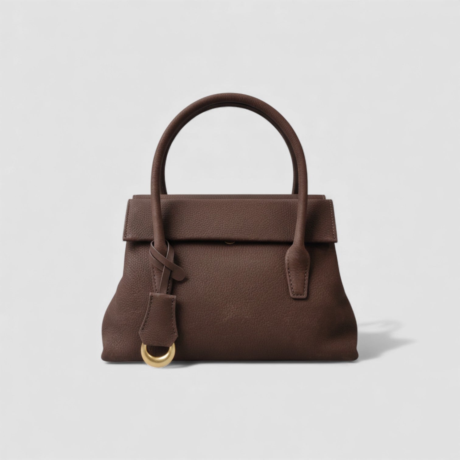 Elysian Espresso Leather Handbag