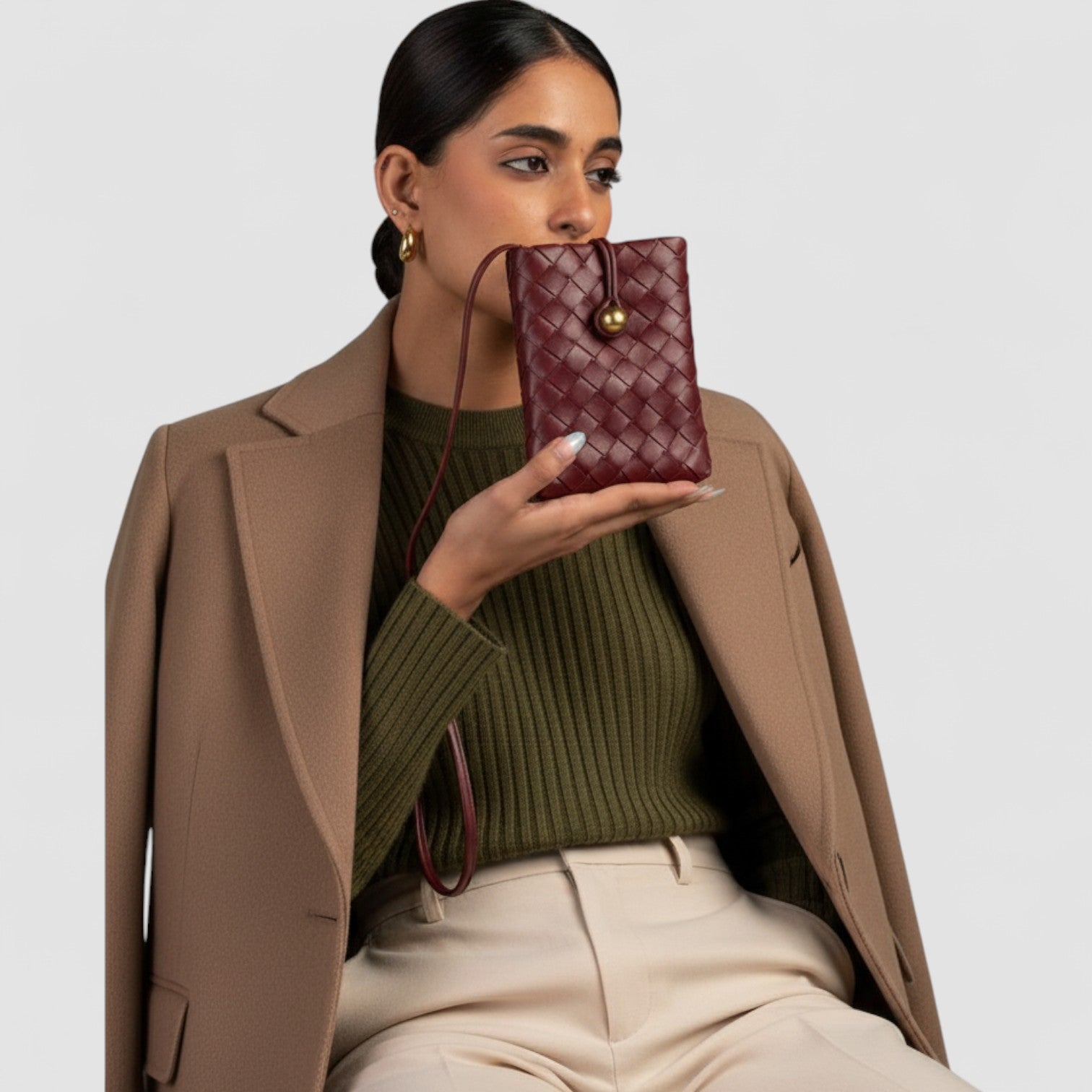 Aurum Mini Vegan Leather Bag