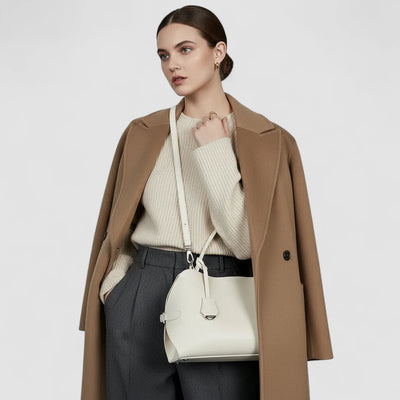 The Celeste Hobo  in Pure Leather