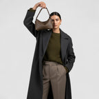 The Aira Braided Hobo  in Pure Leather