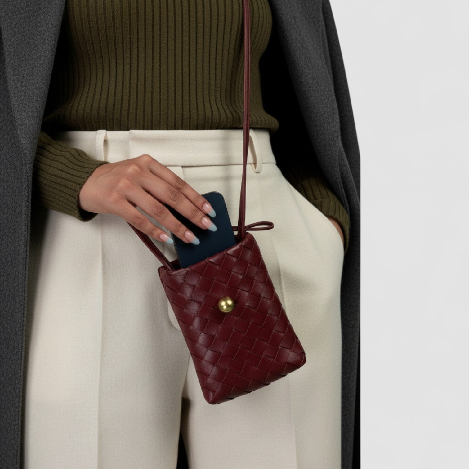 Aurum Mini Vegan Leather Bag