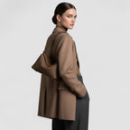 The Aira Braided Hobo  in Pure Leather