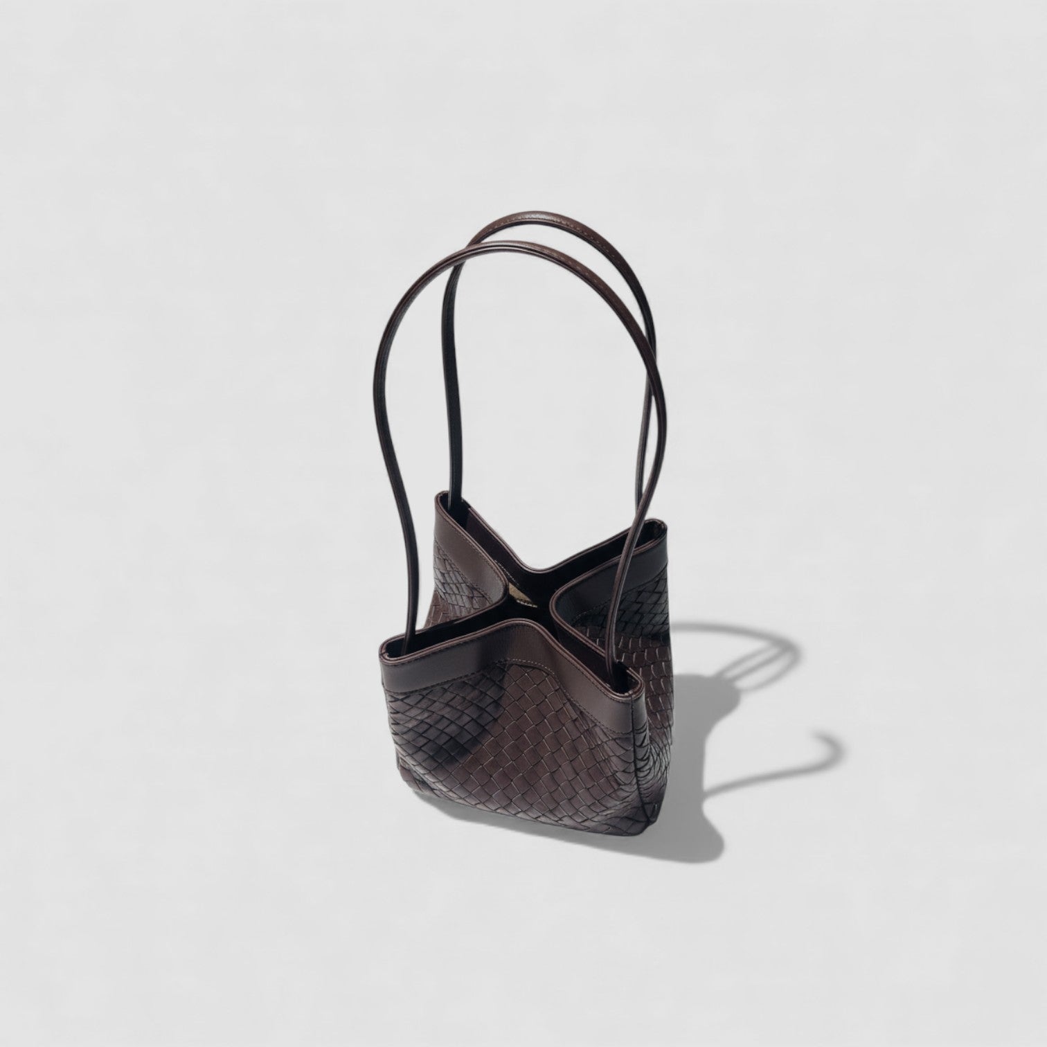 Luna Espresso Leather Handbag