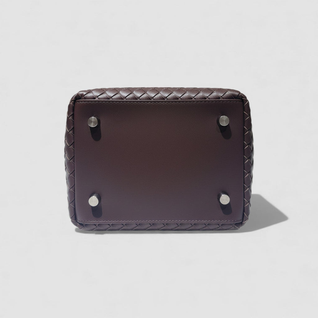 Luna Espresso Leather Handbag