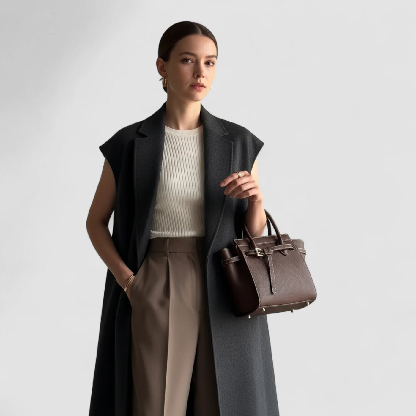 Celenia Handbag in Pure Leather