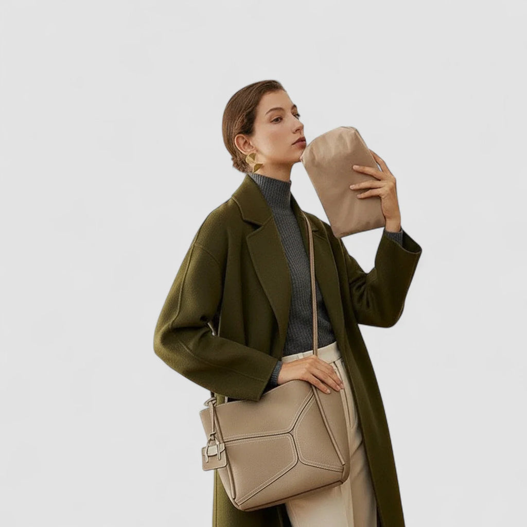 The Becca Tote Bag in Vegan Leather