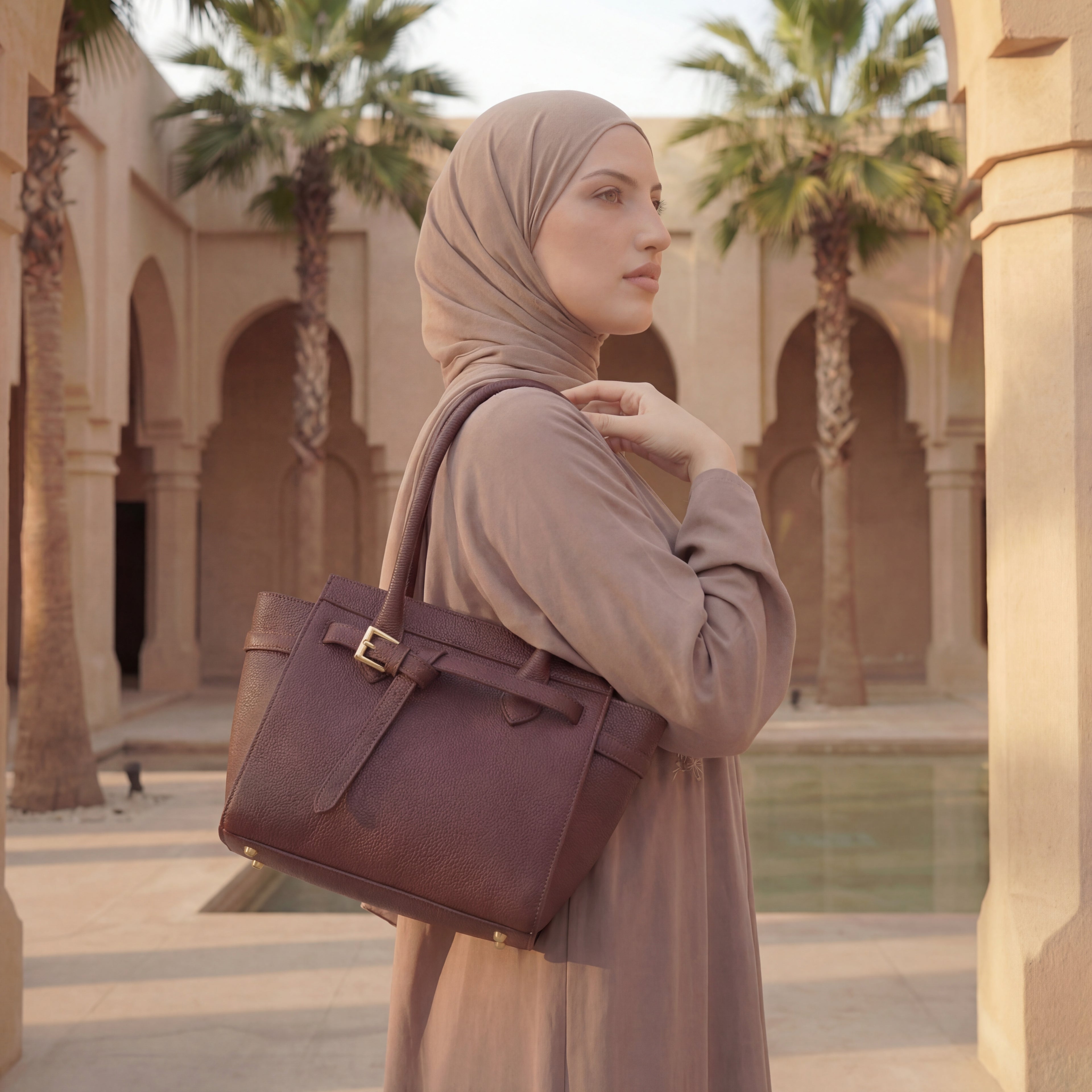 Celenia Handbag in Pure Leather