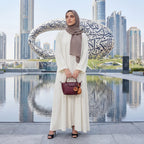 Crimson Woven Mini Satchel