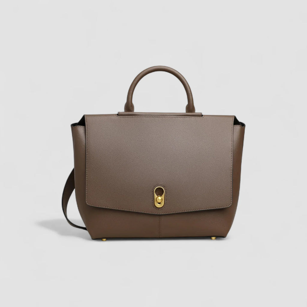 The Marlowe Top Handle in Pure Leather