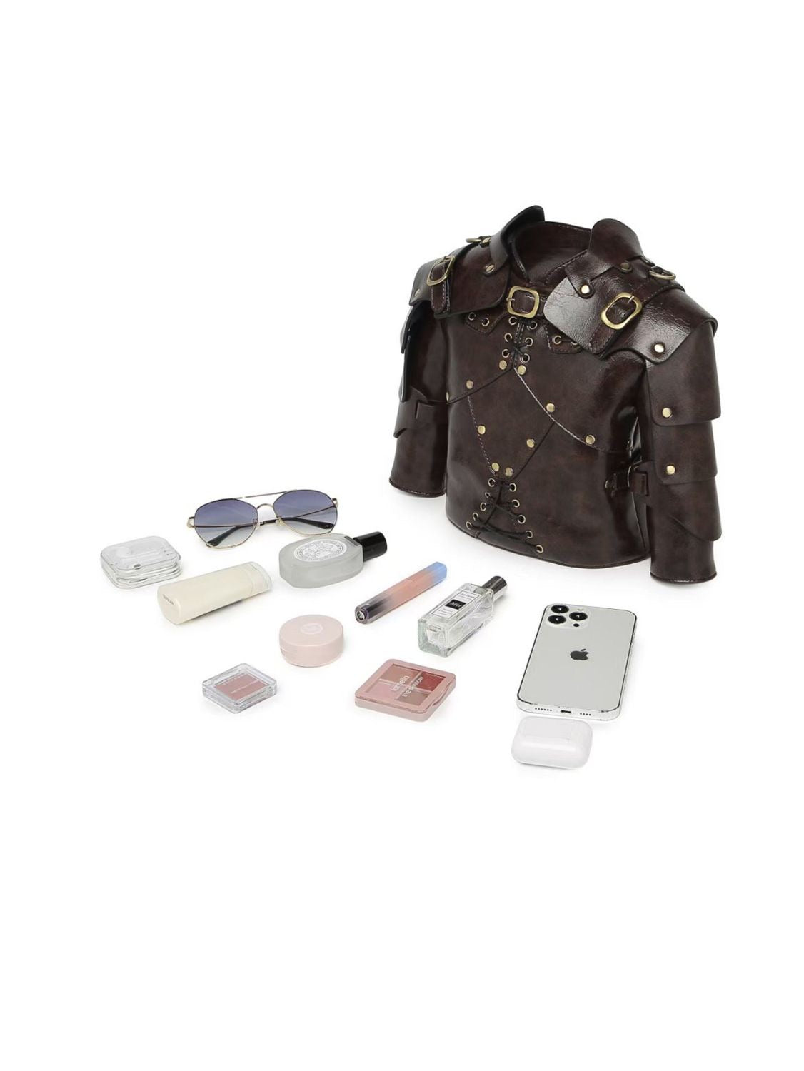 Aegis Corset Bag in Vegan Leather