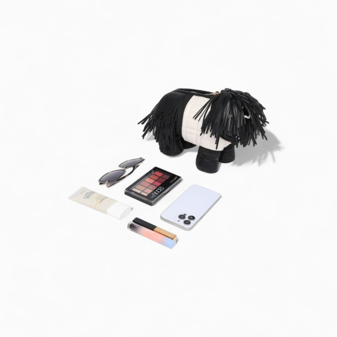Fringe Pup Couture Bag