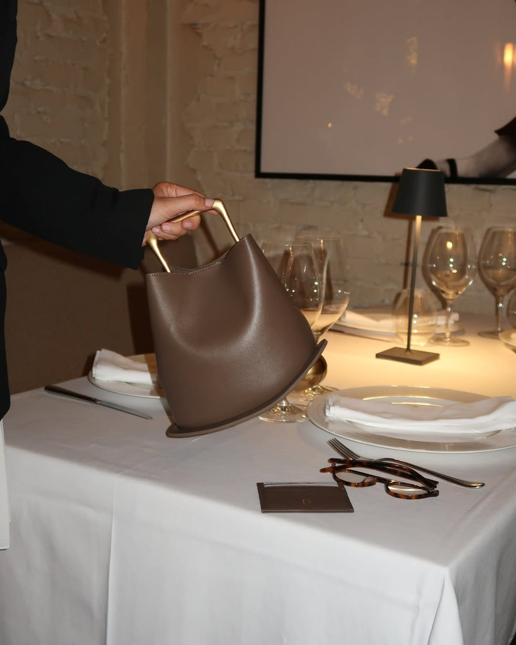 Josephine Handbag in Pure Leather