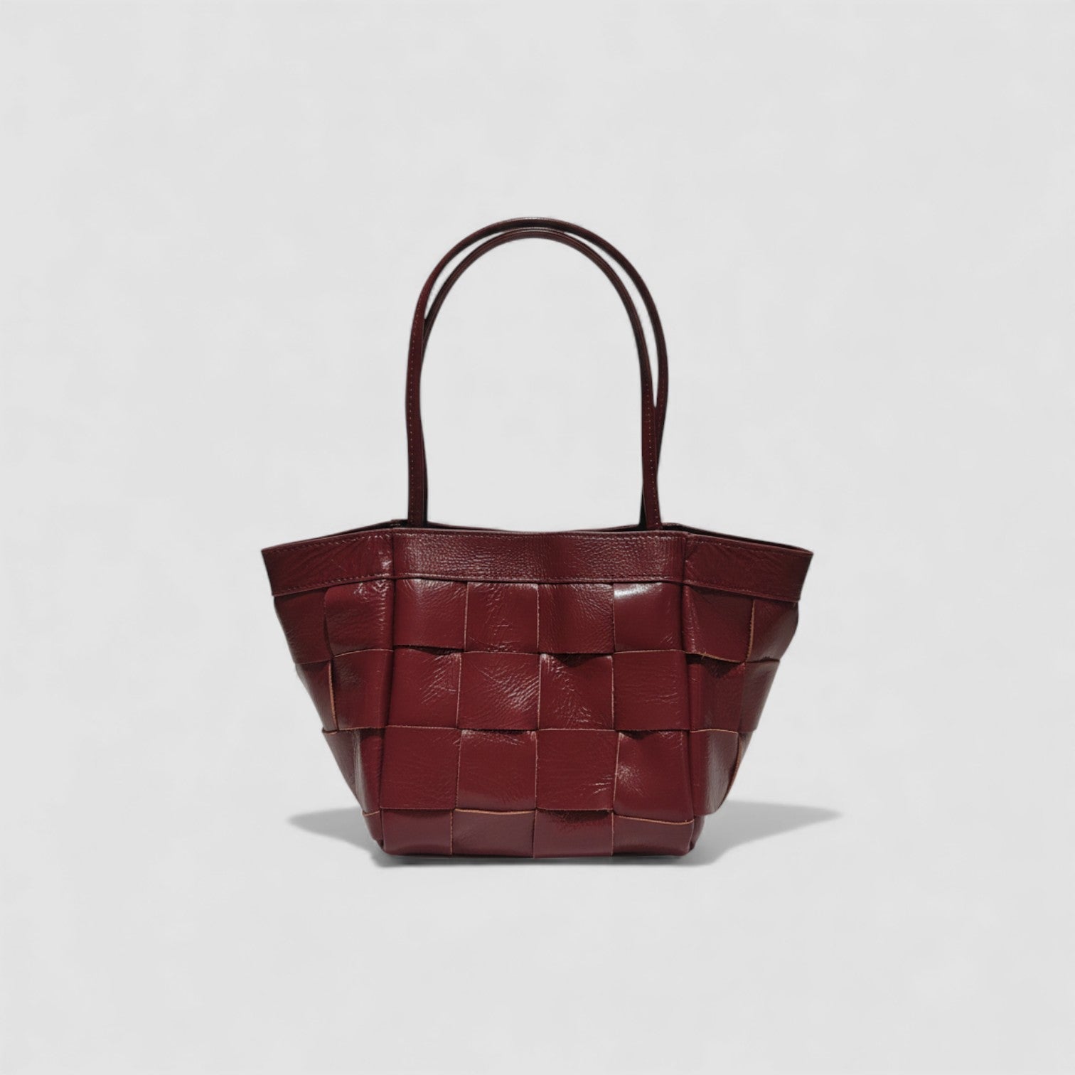 Luna Obsidian Leather Handbag