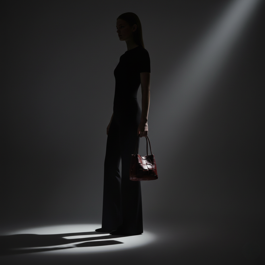 Luna Obsidian Leather Handbag