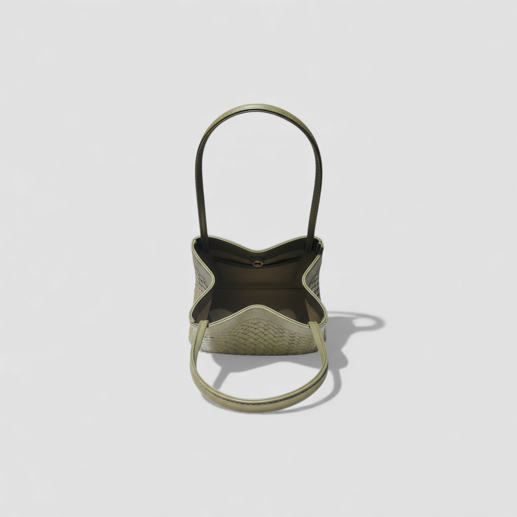 Luna Verdura Leather Handbag
