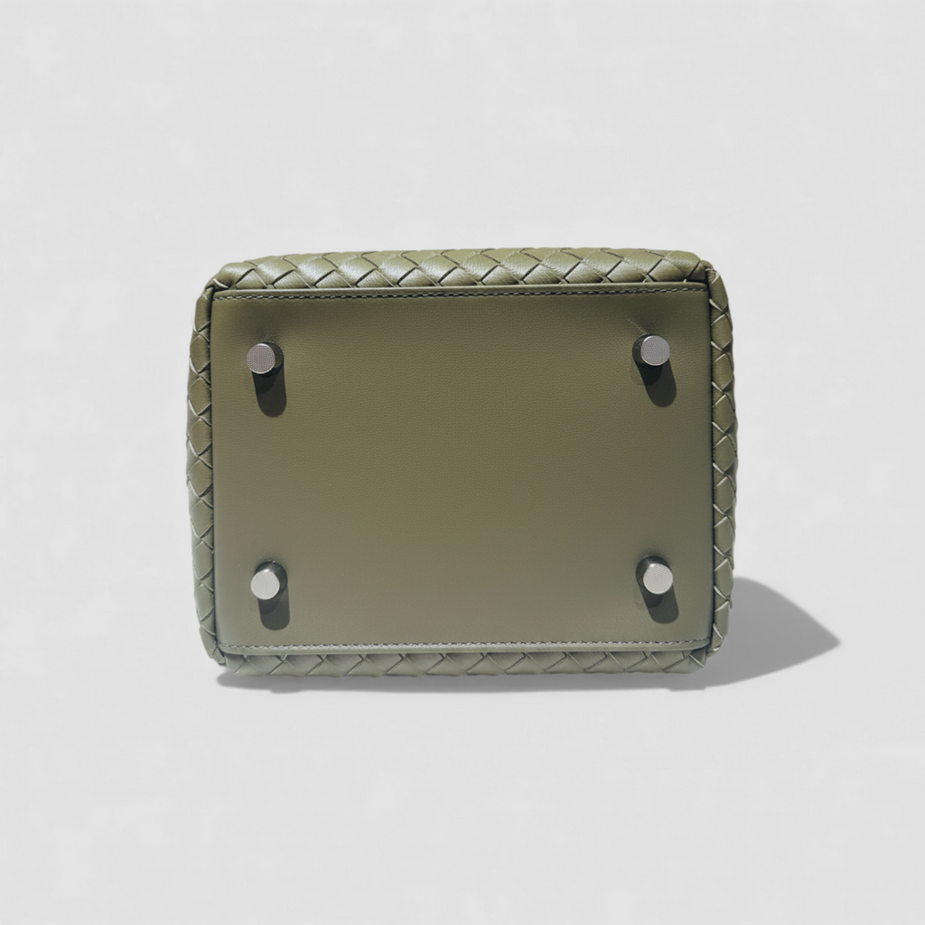 Luna Verdura Leather Handbag