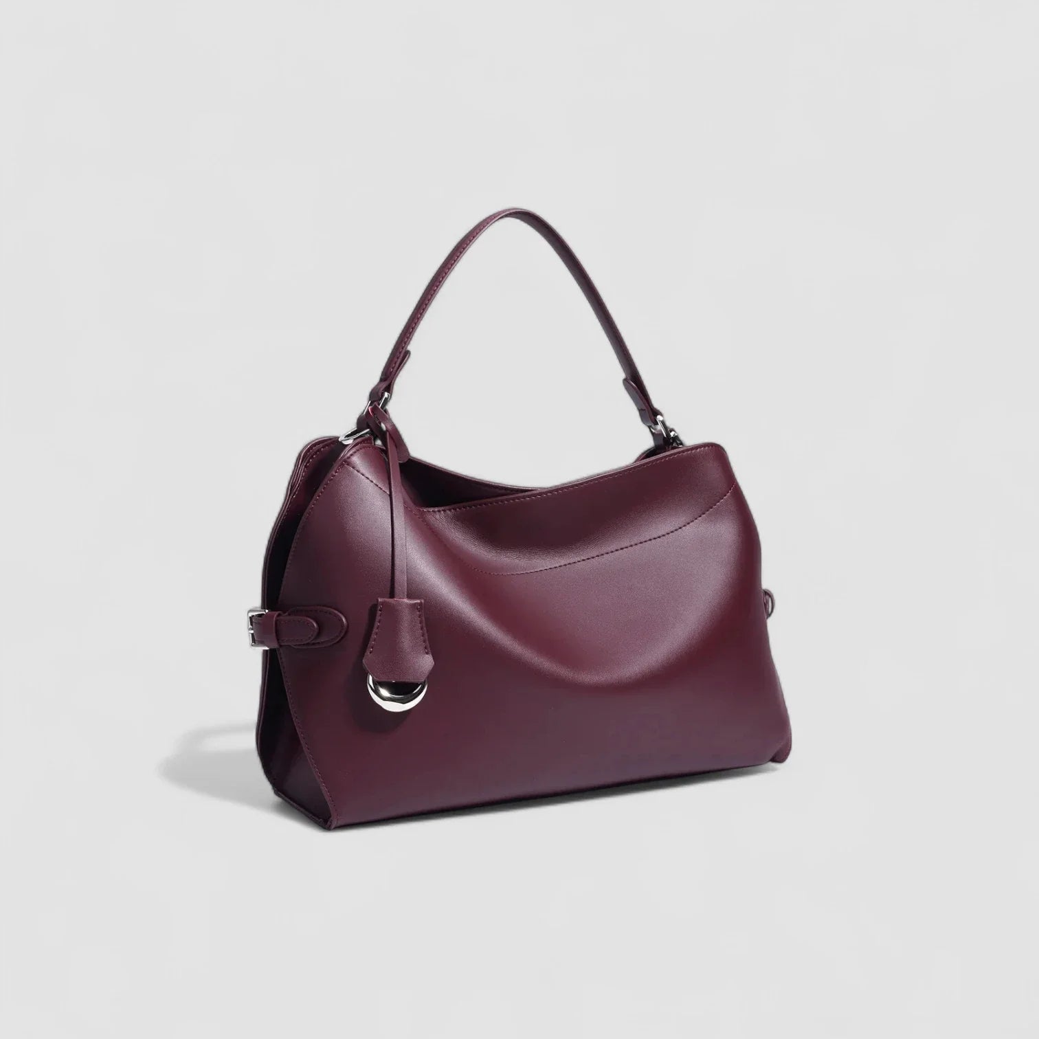 The Celeste Hobo in Pure Leather