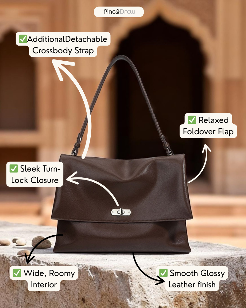 The Vivienne Fold in Pure Leather