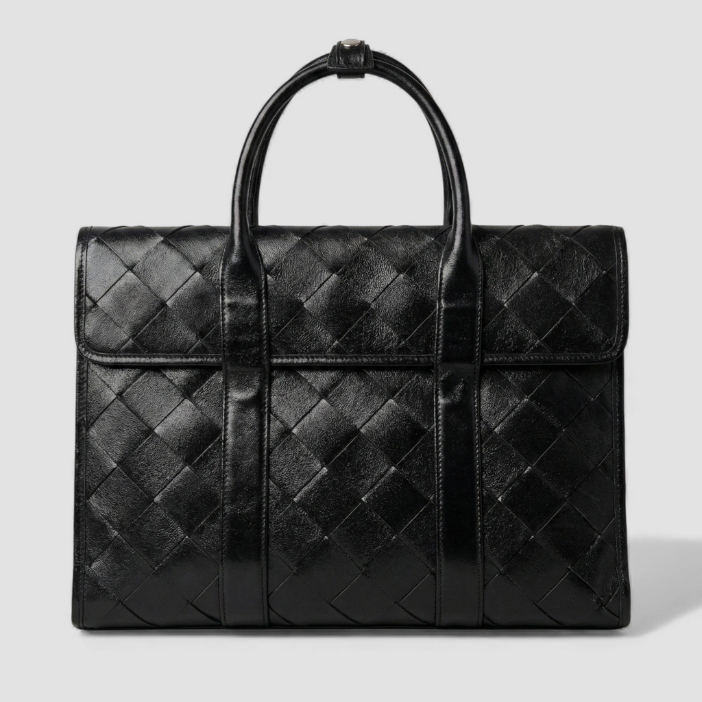 Vittorio Leather Laptop Briefcase