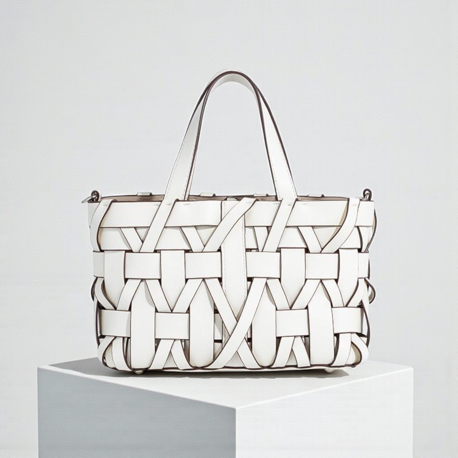 Atelier Interlace Tote in Vegan Leather