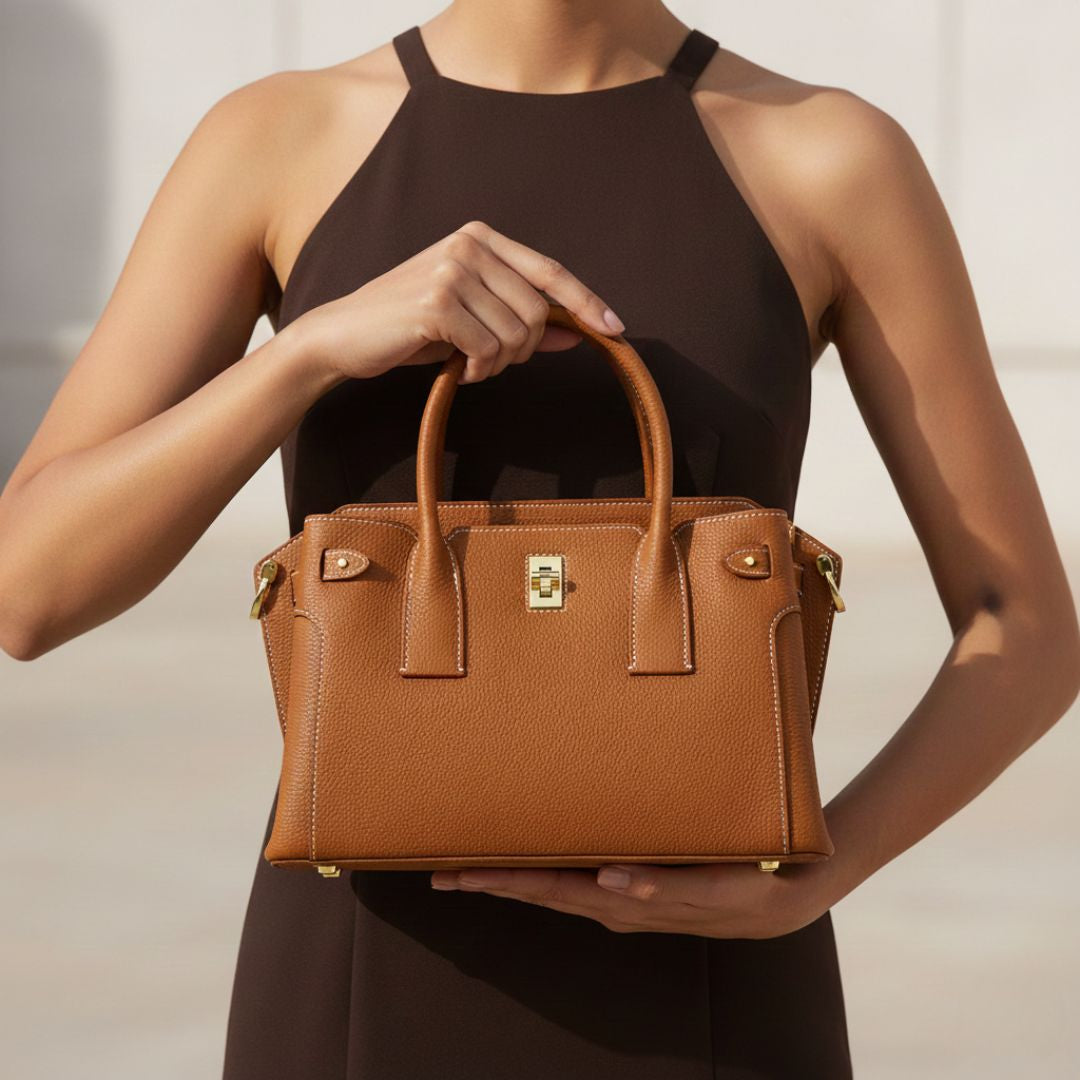 Monica Bag in Pure Leather