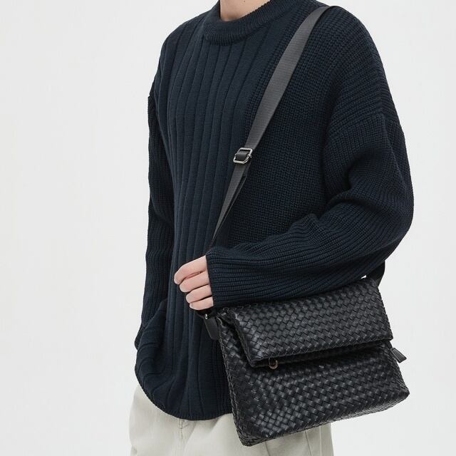 Ravello Foldover Weave Crossbody