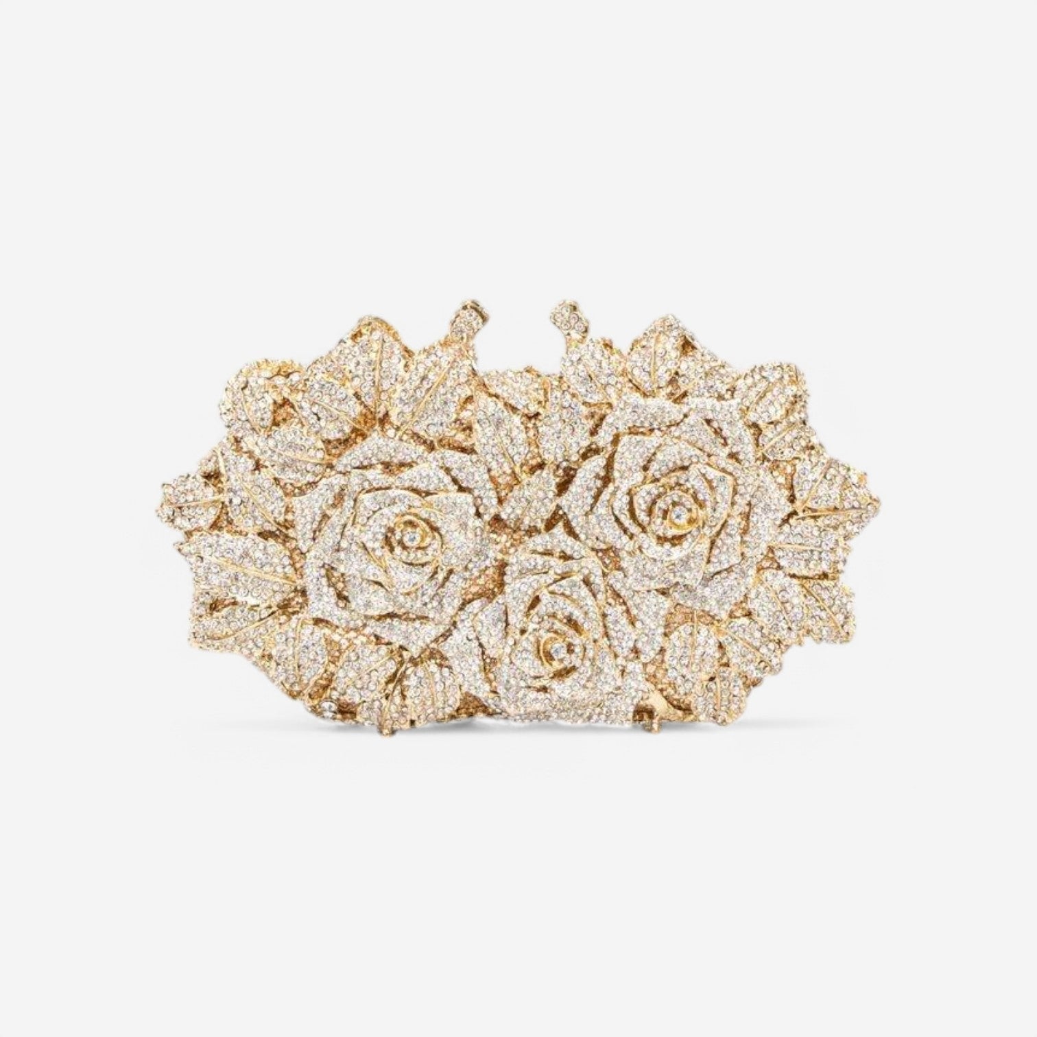 Dianna Diamond Rose Clutch Bag