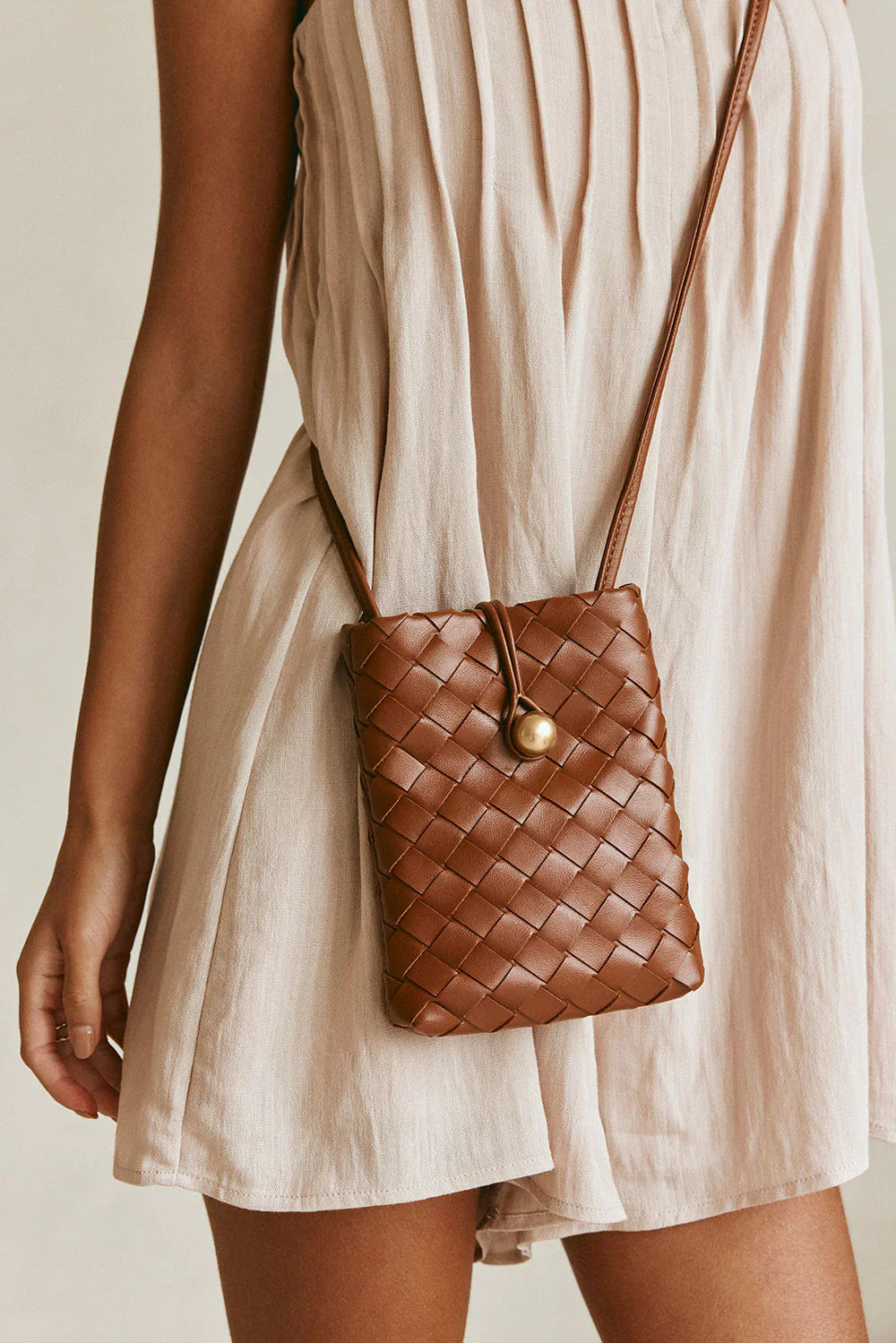 Aurum Mini Vegan Leather Bag